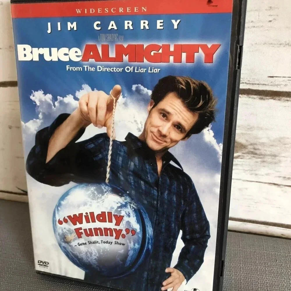 Bruce Almighty (DVD, 2003, Widescreen Edition) Movie Jim Carrey
